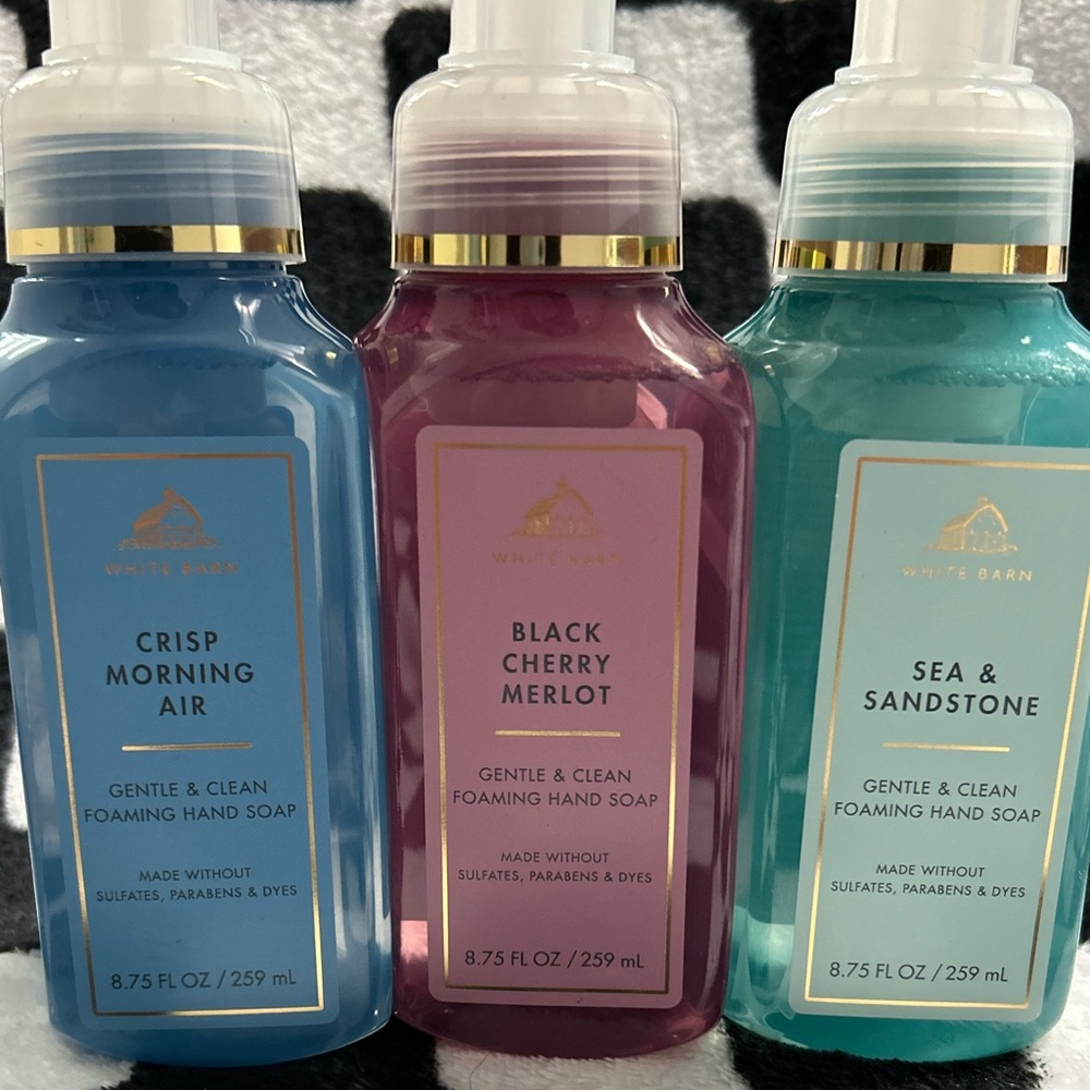 White Barn 3Pack Foaming Hand Soap